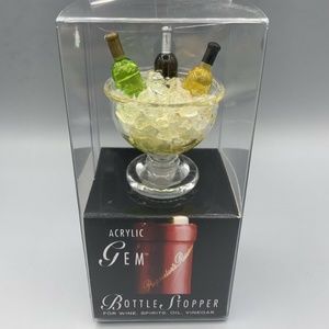 Prodyne Dining - Gem Bottle Stopper - Big Wine Bowl on Ice Prodyne Dining - Gem Bottle Stopper - Big Wine Bowl on Ice